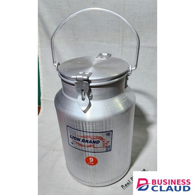 9L Heavy-duty Aluminum Milk Can With lock
