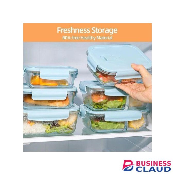 3 PC high borosilicate food containers plus insulated lunch bag
