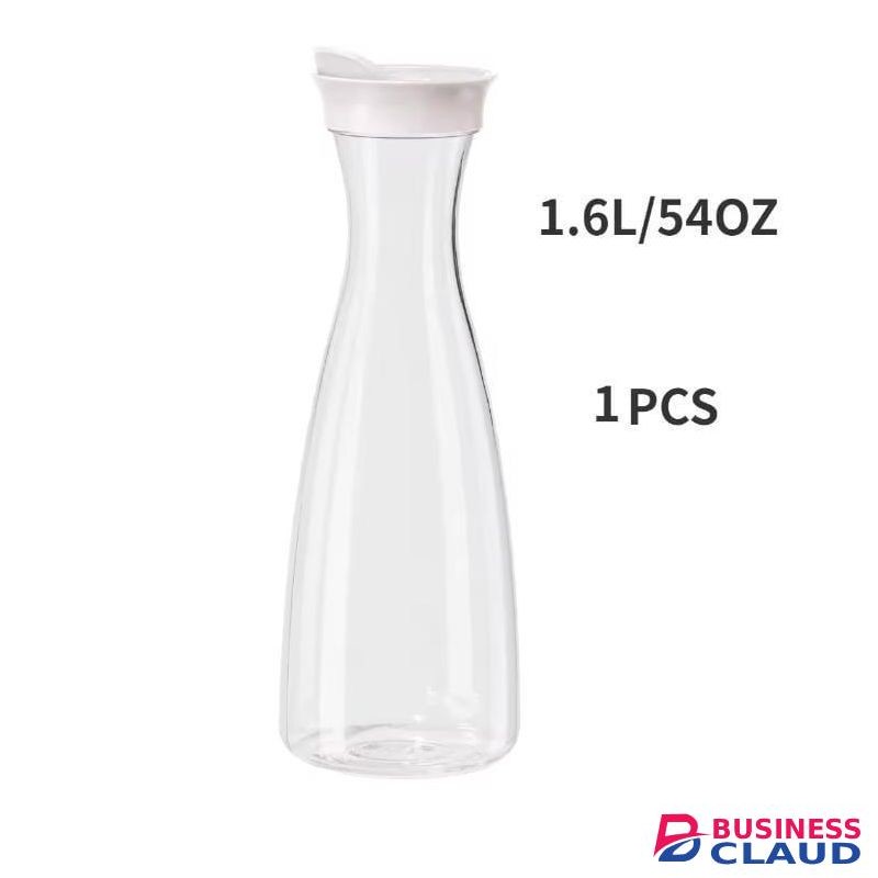 1.6L Long Milk & Juice Storage Bottle – Reusable Fridge Beverage Container with Lid