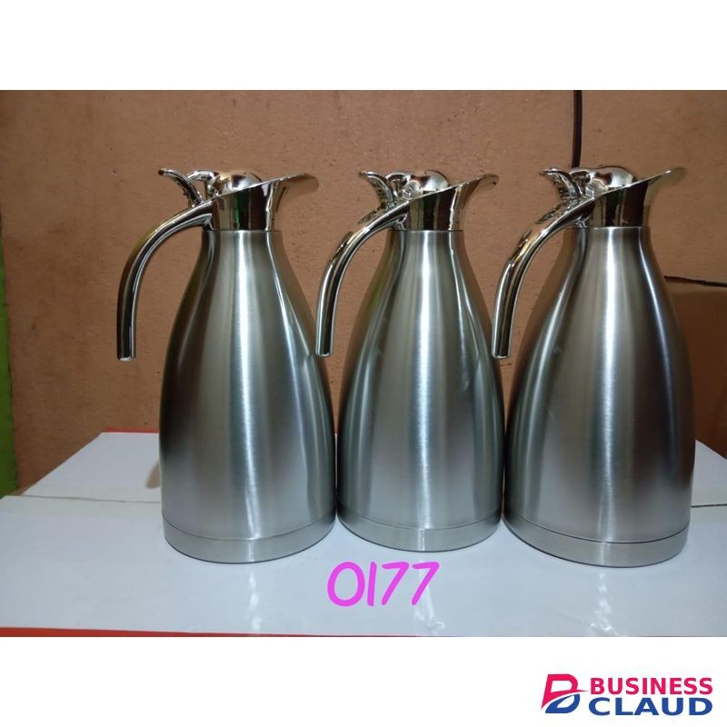 Jamespot 2L Silver unbreakable vacuum flask