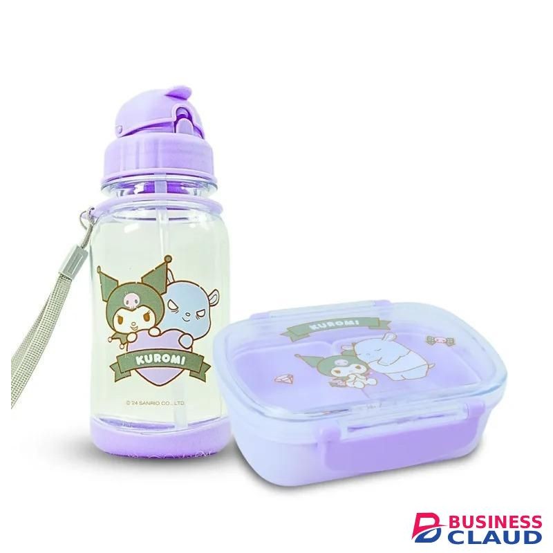 Miniso Bento Box & Water Bottle Set