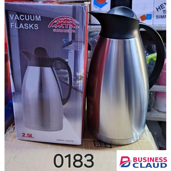 Double Layer Stainless Steel Thermal Bottle - 2L