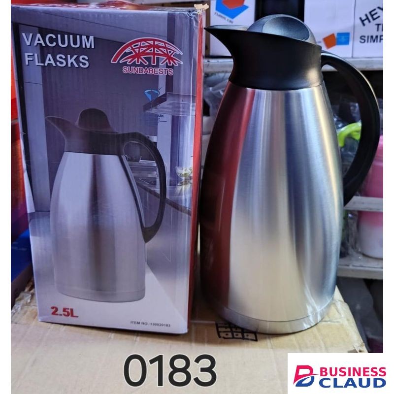 Double Layer Stainless Steel Thermal Bottle - 2L