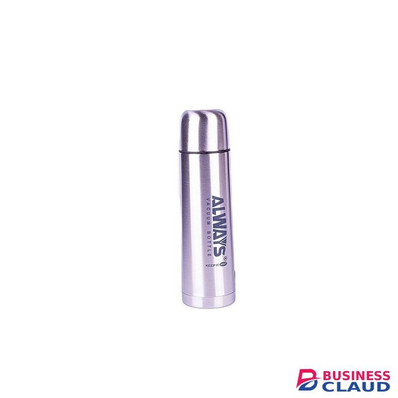 Stainless Steel Vacuum Flask - 0.5 Litre - Silver