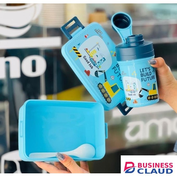 Kids Snack / Lunch Box With Water Bottle