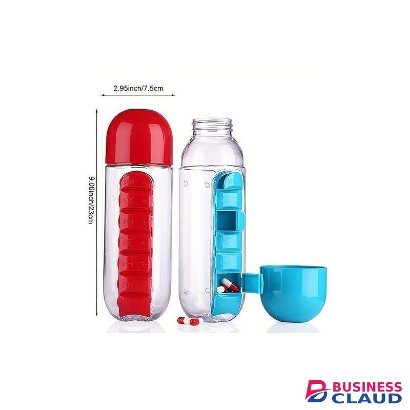 Pill organizer bottle