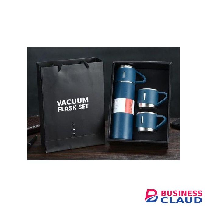 500ml Stainless Steel Thermos Vacuum Flask With 2 Cups 130ml Each Gift Set For Indoor And Outdoor Activities