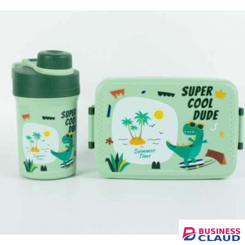 Kids Lunch Box/ Snack Box with Water Bottle
