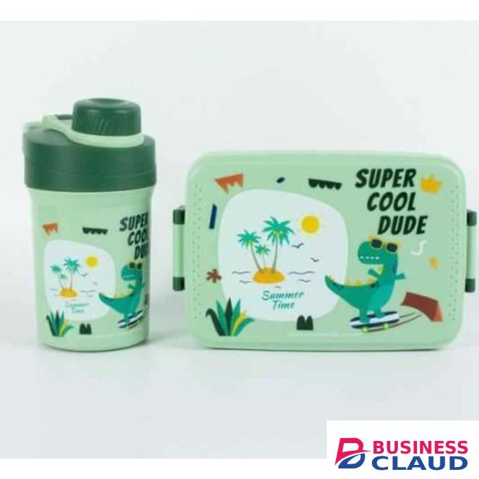Kids Lunch Box/ Snack Box with Water Bottle
