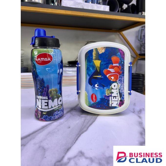Bottle plus lunch box set kids