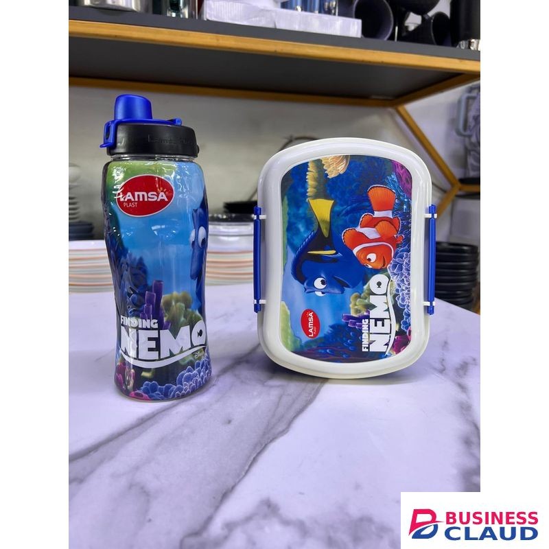 Bottle plus lunch box set kids