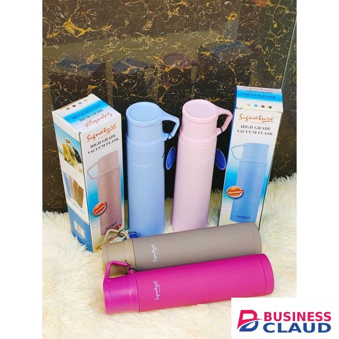 Thermos 1l signature unbreakable high grade portable vacuum flask