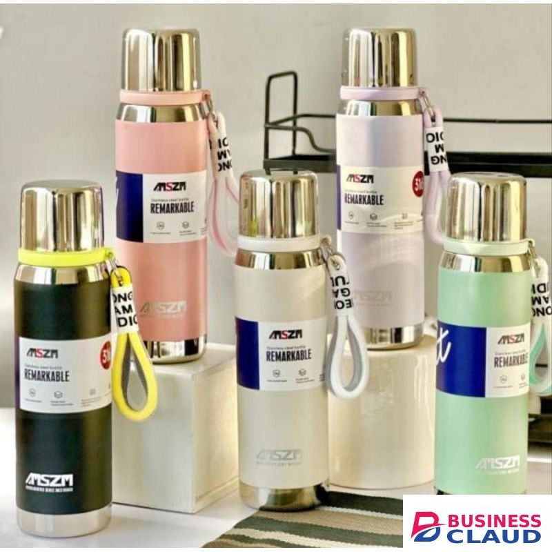 Stainless Steel Portable Insulated Vacuum Flask 700mls & 550mls
