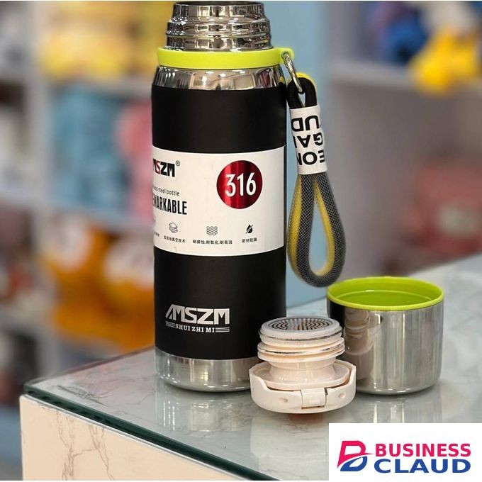 Stainless Steel Portable Insulated Vacuum Flask 700mls & 550mls
