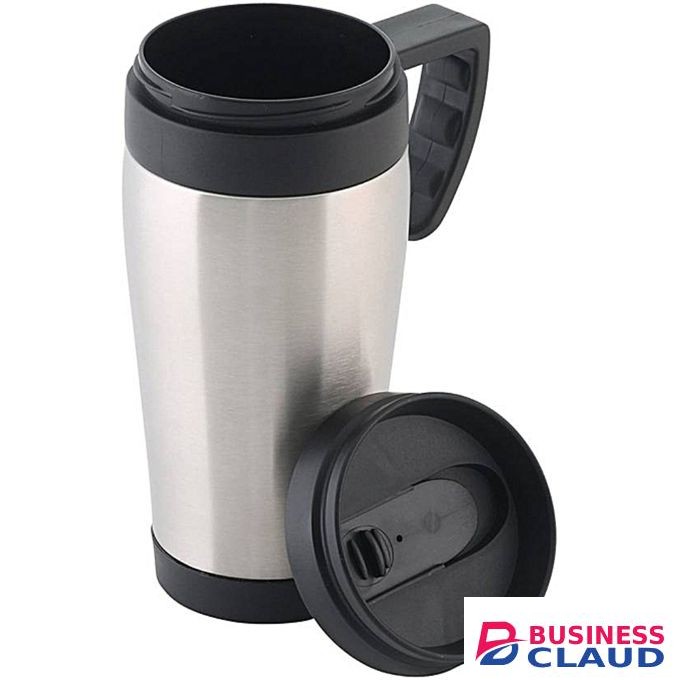 Stainless Steel Travel & Commuter Hot Flask Thermo Mug