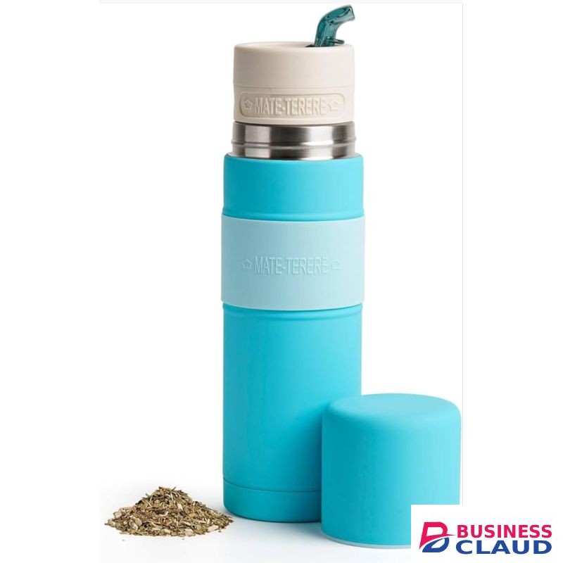 Vacuum Stainless Steel Insulated Mug Mate Tea Cup MATE with Straw Mug 500ml / Yerba Portable Flask