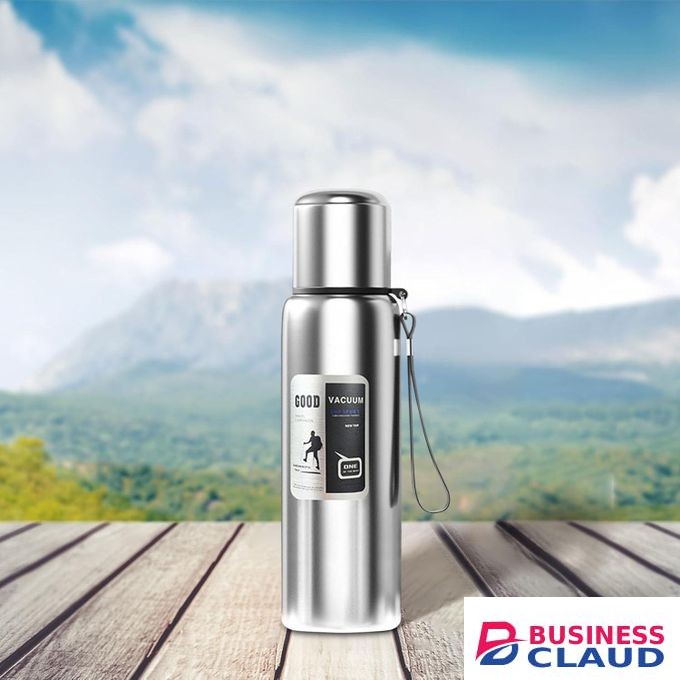 316 Large Capacity 600ML Stainless Steel Thermos Bottle, All-Steel Vacuum Tea and Water Separator Cup