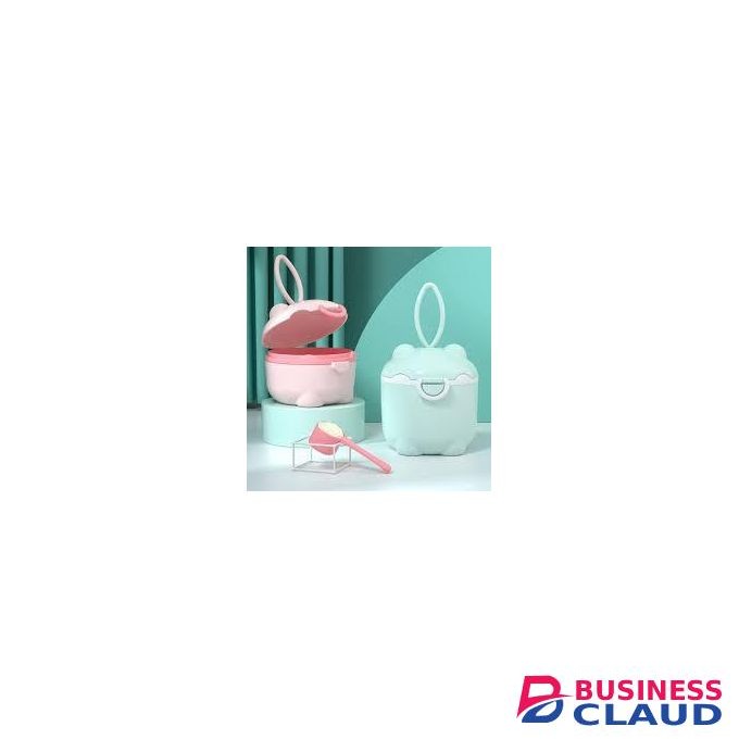Portable Baby Formula Dispenser & Snack Container - Milk Powder Storage With Carry Handle