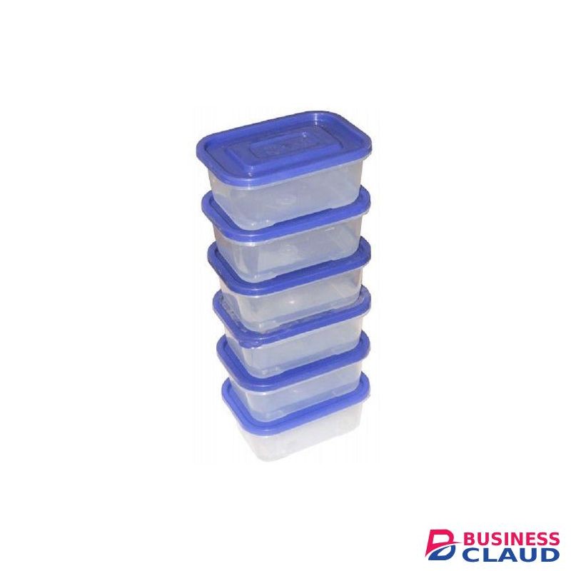 Kitchen 800ML Storage Containers – 6 Pcs
