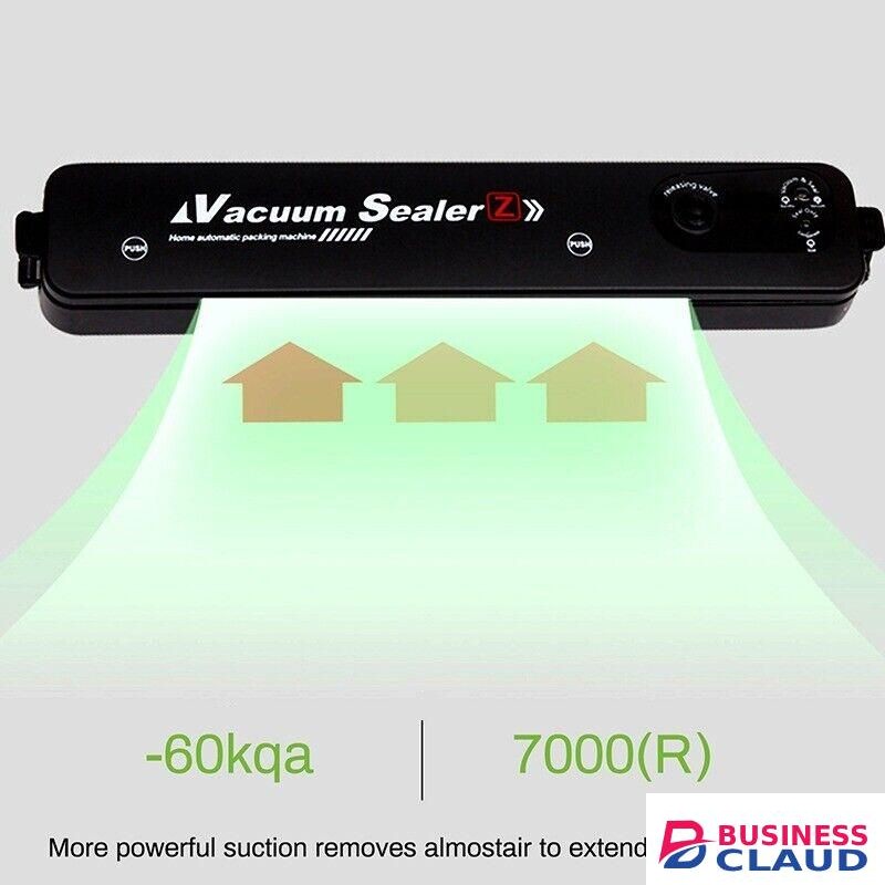 Electric Vacuum Sealer for Food Storage with 10 FREE vacuum Bags