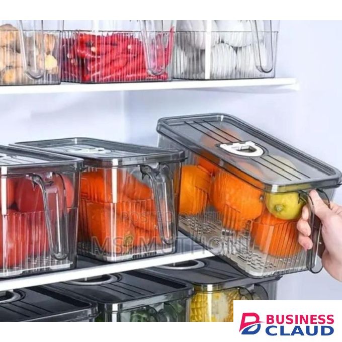 3 Liter Acrylic Fridge Container With Date Indicator