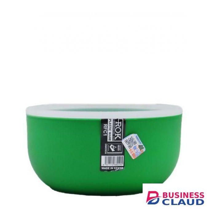 Gala Round Food Container RFC1 – Durable Round Plastic Storage Container with Airtight Lid