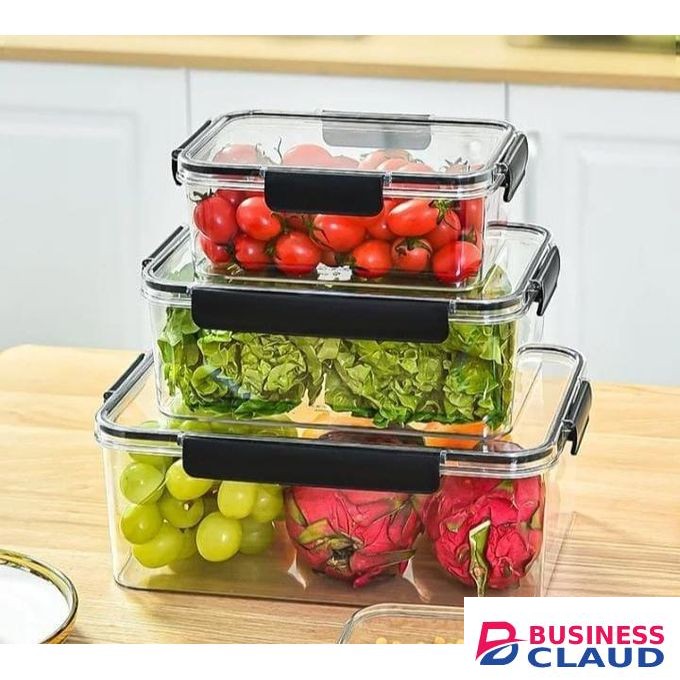 Transparent Airtight Pantry Boxes
