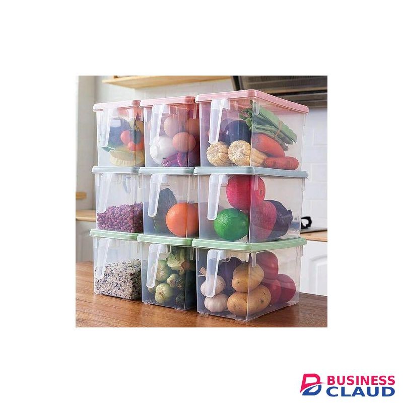 Adix Cereal plastic Container With Lid And Handle