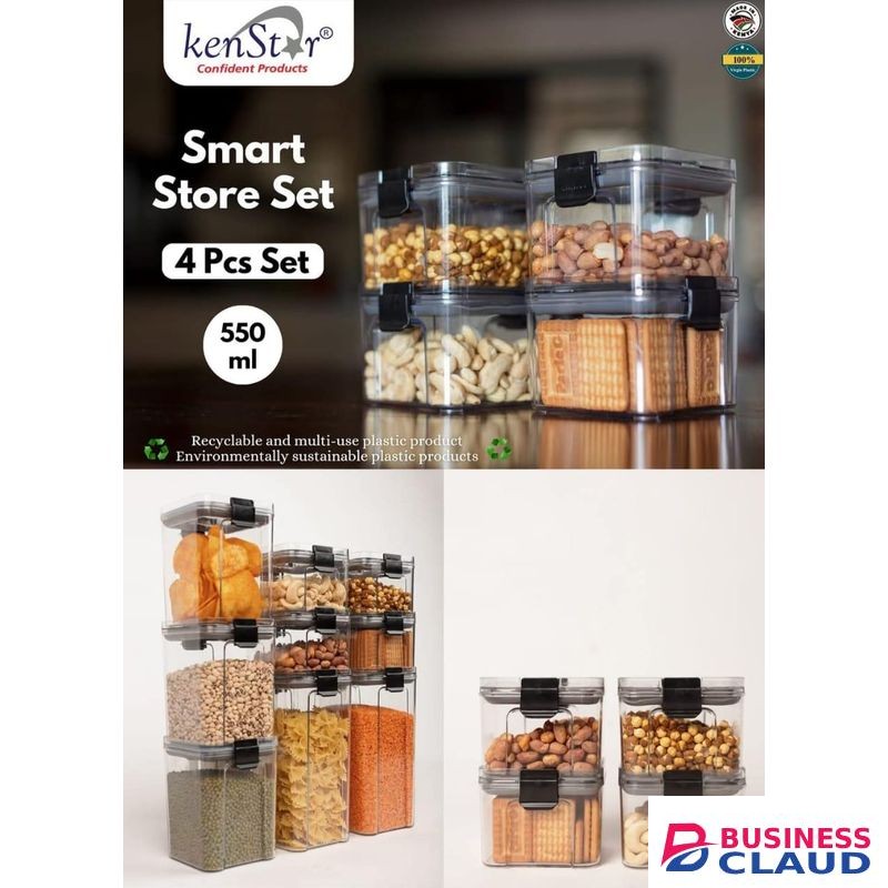 Kensta Acrylic Smart Store Set 4pcs