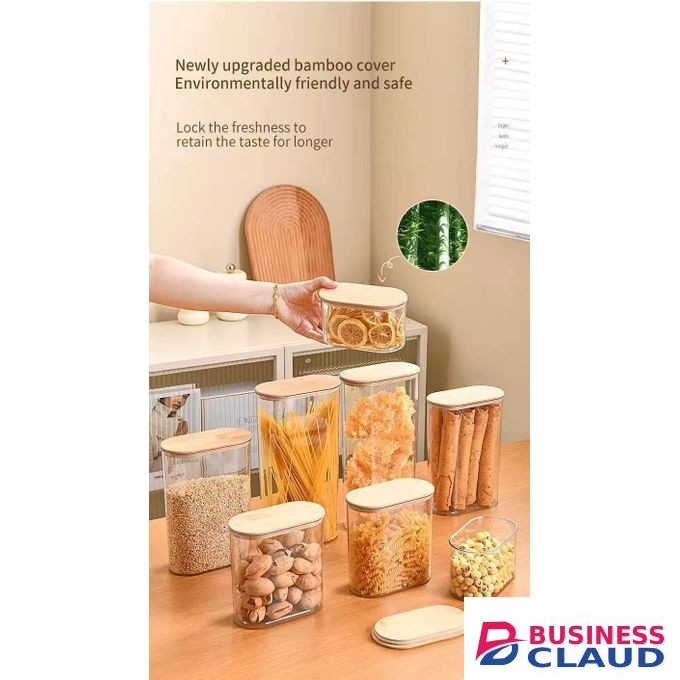 4pcs Set Acrylic Storage Containers