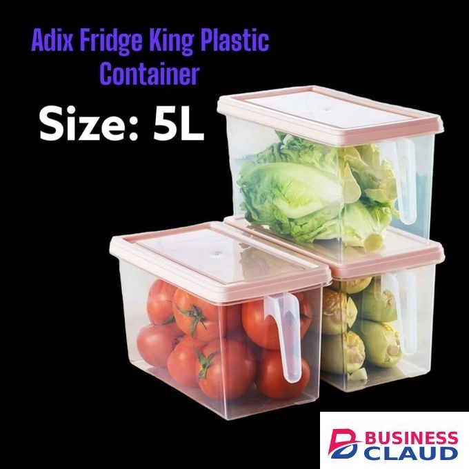 Adix Plastic Fridge king food storage container