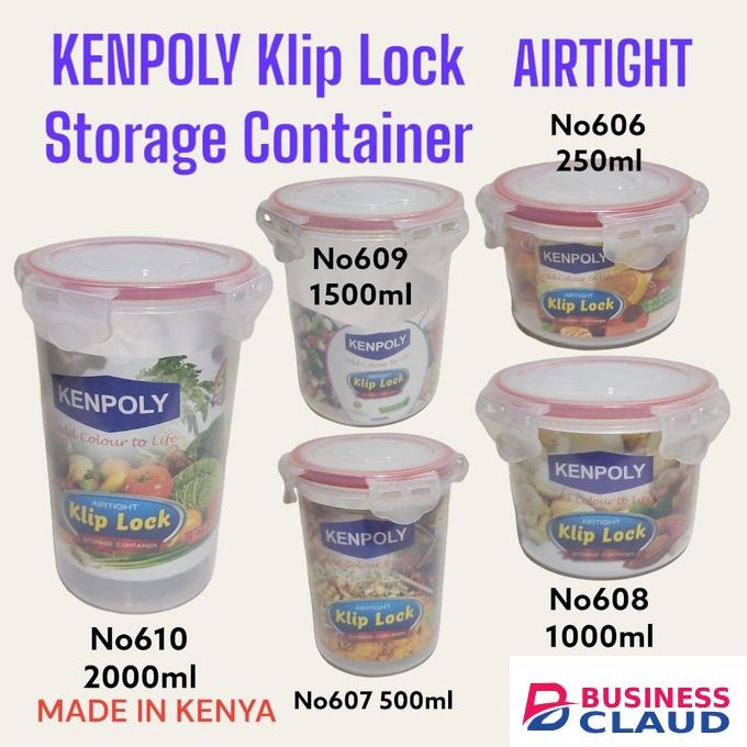 Kenpoly Round Storage Containers