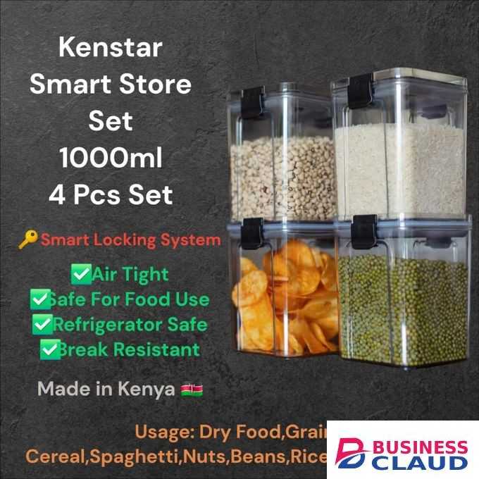Kenstar 4 Pcs Storage containers