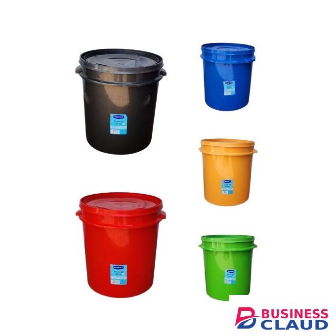 1pc Plastic Food Storage Super Drum – 60 Ltrs designed for versatile home, commercial, and industrial use. ideal for storing water, grains, liquids, animal feeds, and other household or business items