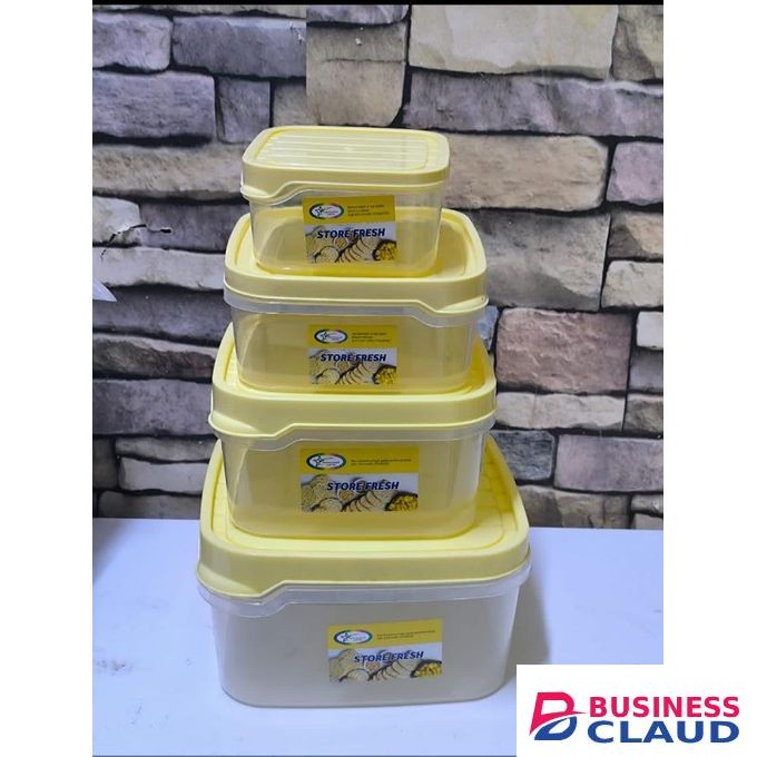 4in1 Square Store Fresh Containers