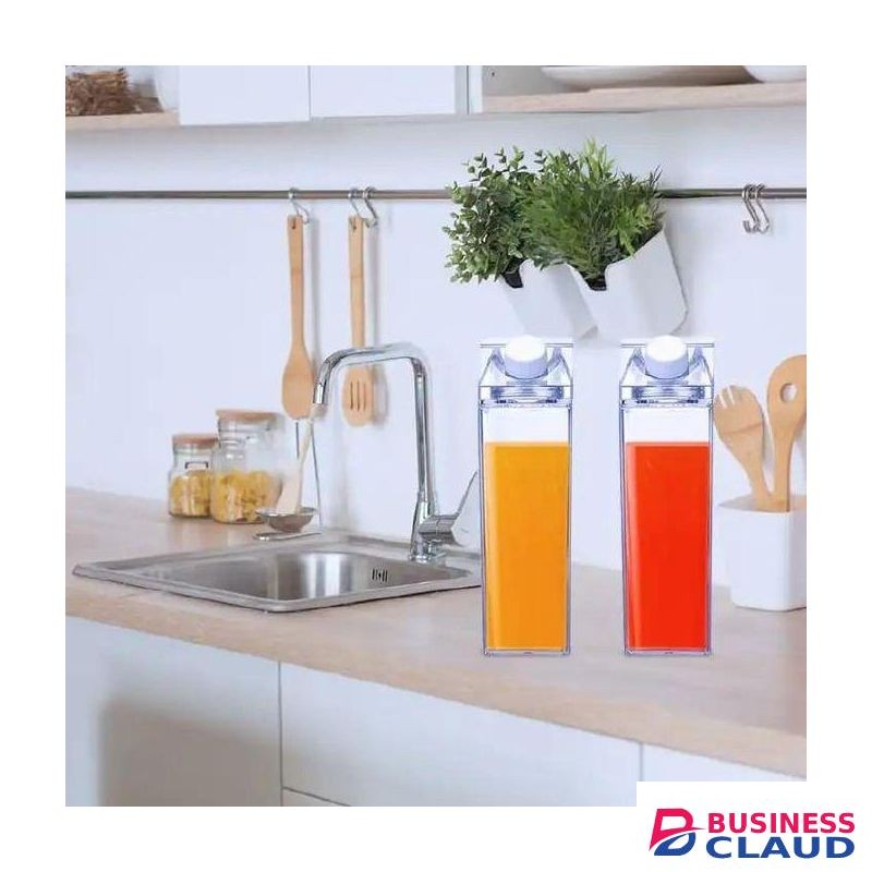 Acrylic Bottle With Lid - 1 Litre