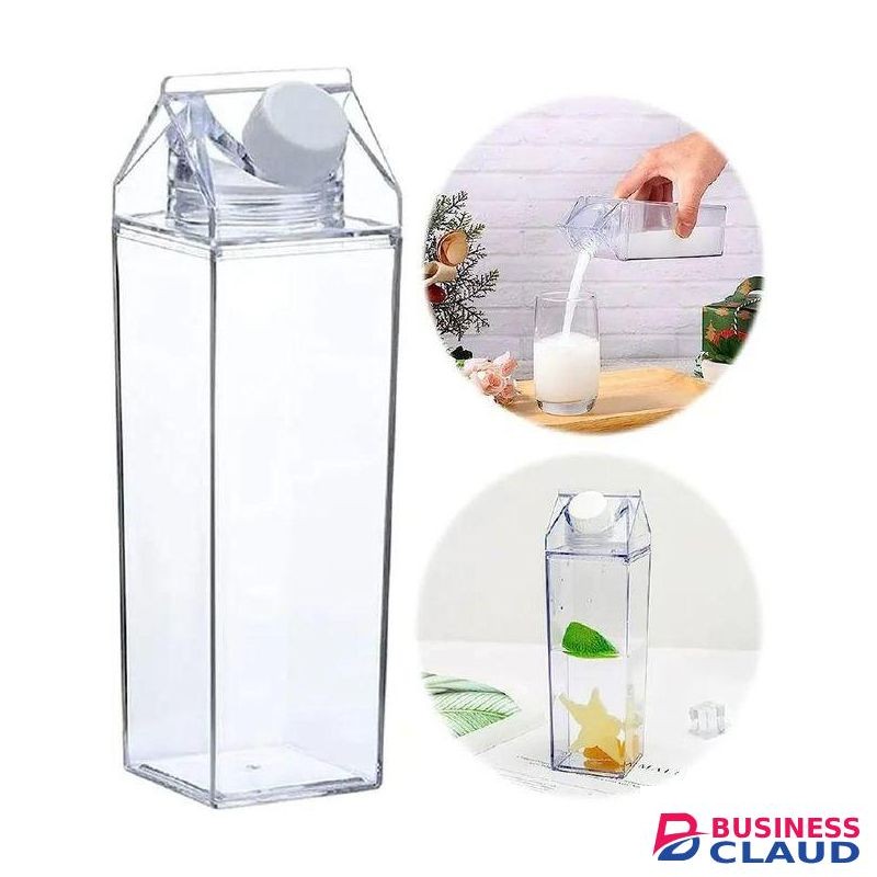 Acrylic Bottle With Lid - 1 Litre
