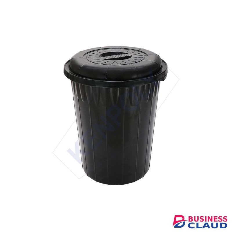 Kenpoly 120Litre Drum Bin Black