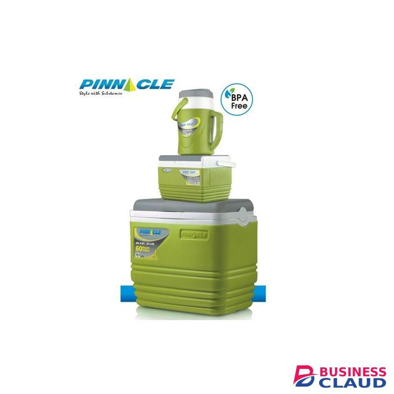 Pinnacle 3 In 1- (32L,4.5 L Cooler Box & 2.5L) Thermos -Green