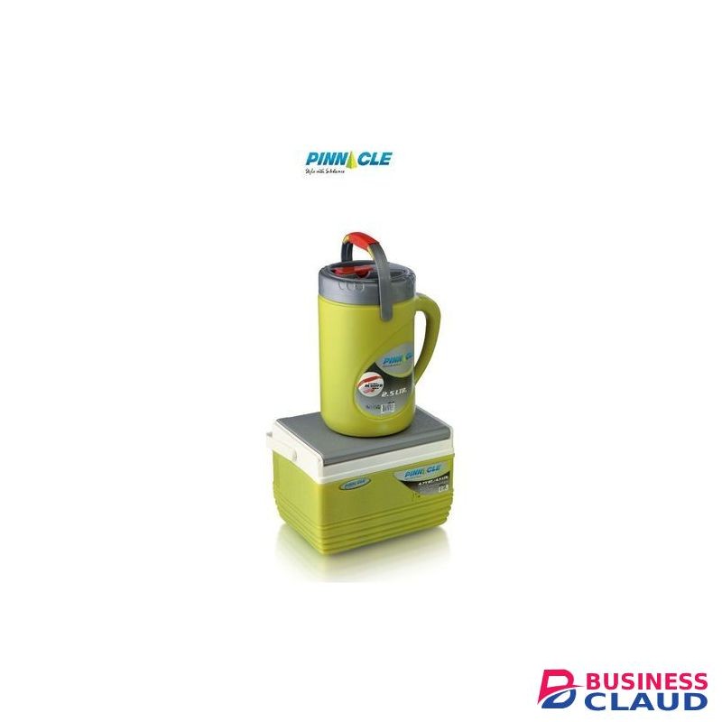 Pinnacle 4 In 1- 32Lt Cooler Box 11Lt + 4.5Lt & 1L Thermos Set-Green