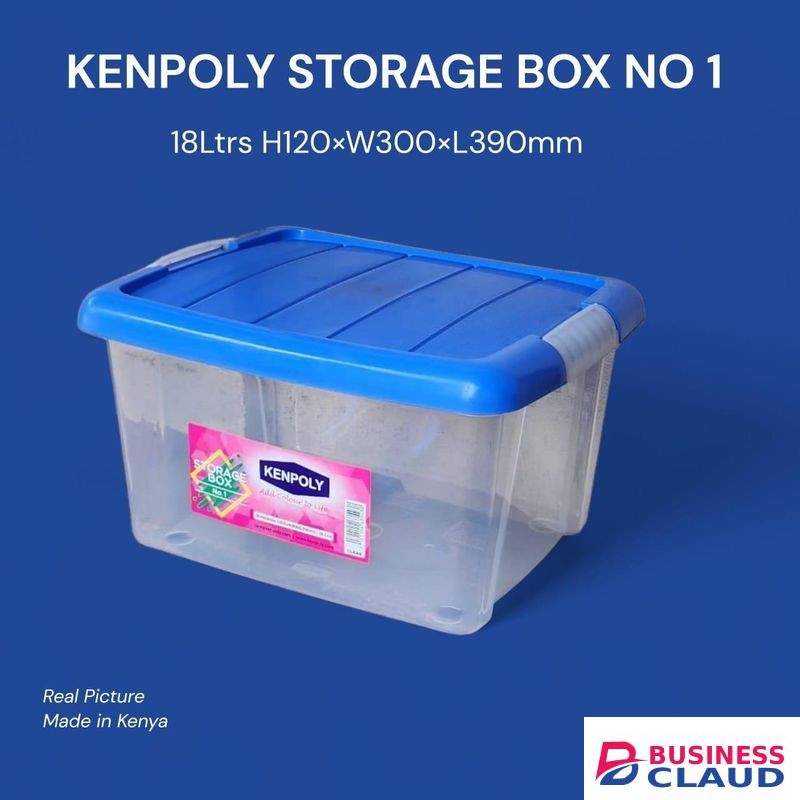 Kenpoly Plastic Storege condeiner with lid