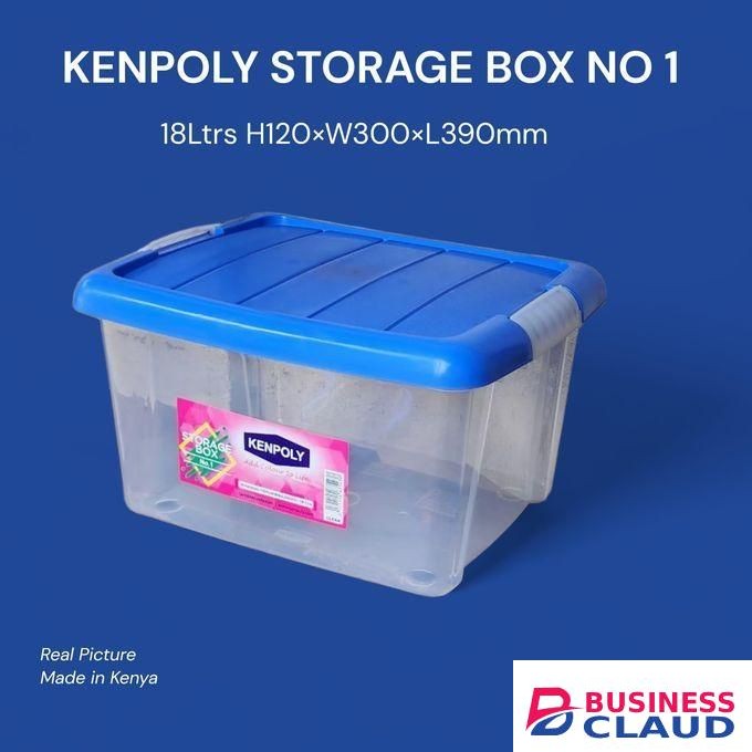 ELEGANT CLASSIC DURABLE AFFORABLE Kenpoly Storage Box No. 1 (18LTR)