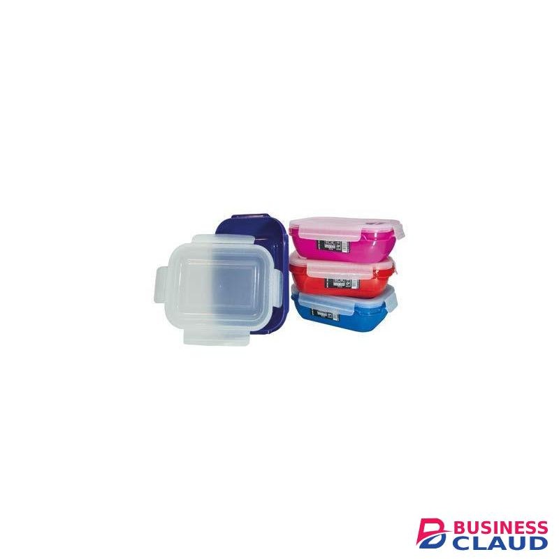 Rok Wholesale Food Storage Container - 12 pcs - assorted colors red blue orange pink 800 ml - FC3