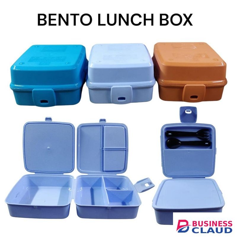 Kenpoly 3pc Bento Lunch Box designed to make mealtimes simple, stylish, and convenient whether at school, work, or on the go.