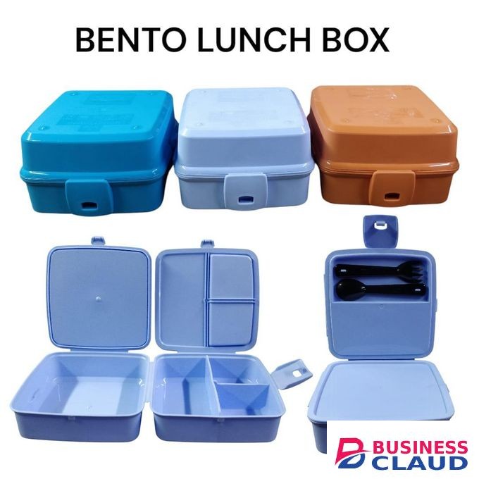 Kenpoly 3pc Bento Lunch Box designed to make mealtimes simple, stylish, and convenient whether at school, work, or on the go.