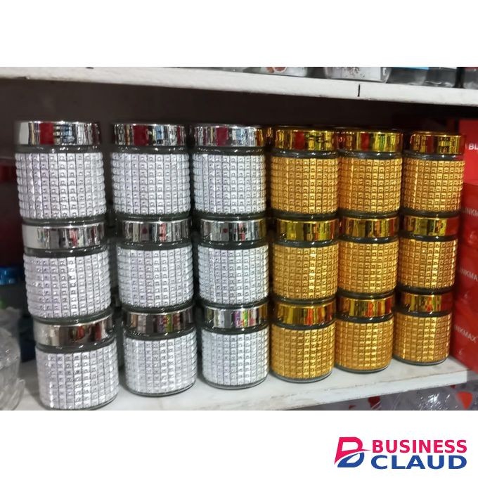 1pc Glass Kitchen Storage Jar, Sugar Spice Jar Glass Canister Food Storage Container