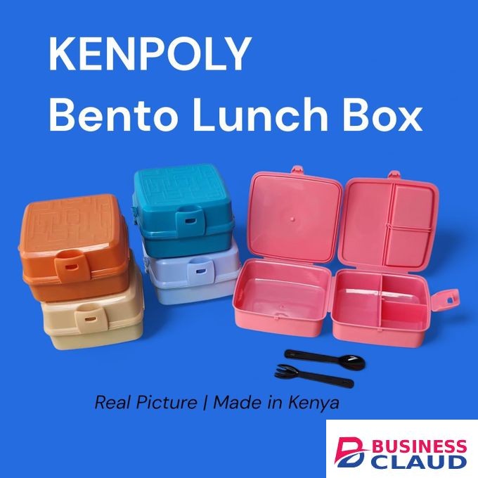 Kenpoly Bento Lunch Box designed to make mealtimes simple, stylish, and convenient whether at school, work, or on the go.