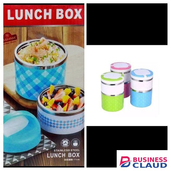 Rashnik Rashnik-930ml Two Layer Lunch Box