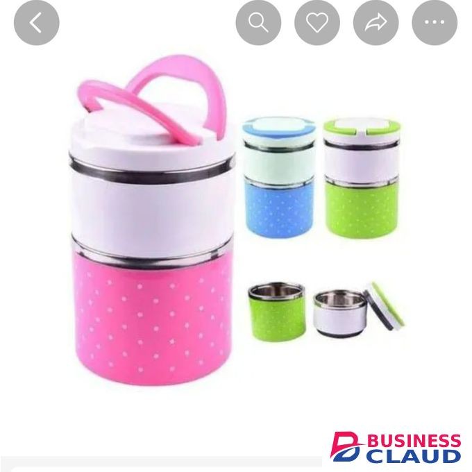 Rashnik Rashnik-930ml Two Layer Lunch Box