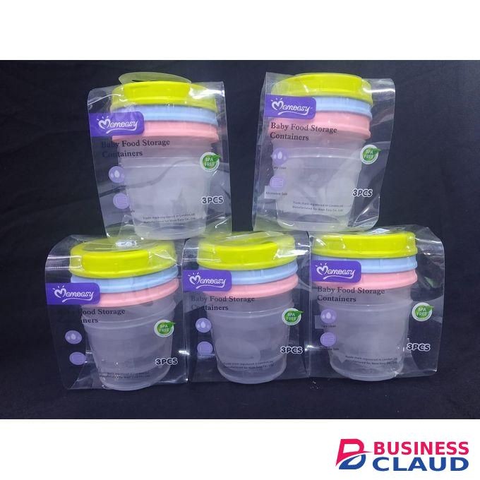 Momeasy 3PCS Baby Food Storage Containers 60ml